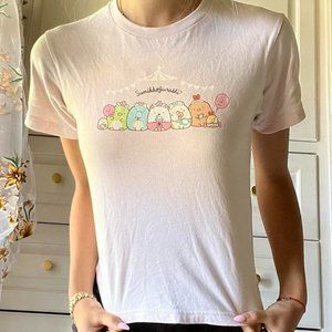 Summiko Gurashi Graphic Baby Pink Tee Shirt
